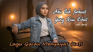 aku tak sekuat yang kau lihat lagu galau menyayat hati official lirik video nh music
