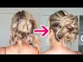 A SIMPLE UPDO HACK THAT LOOKS LIKE YOU PAID TO HAVE IT DONE Easy Updo Anyone Can Do