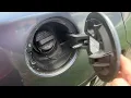 Stuck Subaru Outback Gas Release Lever