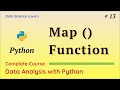 Basic Python Tutorial - 13 Map Function in Python Example map function
