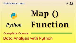 Basic Python Tutorial - 13 Map Function in Python Example map function