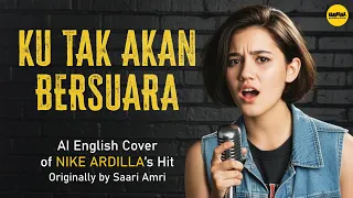 ku tak akan bersuara english ai cover originally by nike ardilla 