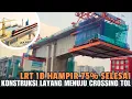 Download Lagu Menuju 75% !! Mulai MEMANJANG BETON LAYANG LRT Jakarta 1B SIAP CROSSING ATAS TOL WIYOTO WIYONO