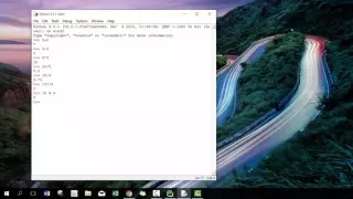 Introduction to Python - Lesson 02 Numbers and Calculations