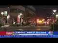 Patients Evacuated From Smoky ER At UCI Medical Center In Orange