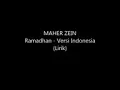 Download Lagu Maher Zain Ramadan versi Indonesia