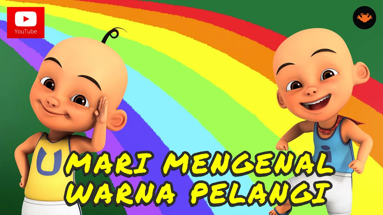 Mari Mengenal Warna Pelangi Bersama Upin & Ipin