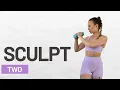 Download Lagu 20MIN Full Body All-Standing HIIT Workout // Workout 2: SCULPT