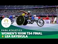 Download Lagu 🇧🇪 Lea Bayekula Shines with Gold in Women's 100m T54 | Para Athletics - Paris 2024 Paralympics