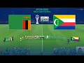 ZAMBIA vs COMOROS - Africa Cup of Nations 2025 AFCON | Full Match All Goals | Simulation PES