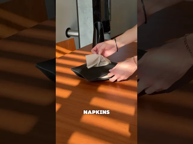 WAVE | DESIGNER TISSUE AND NAPKIN HOLDER video thumbnail