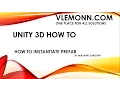 Unity 3D Instantiate Prefab at Runtime