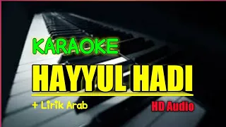karaoke hayyul hadi nada cowok