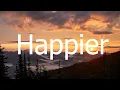 happier - Olivia Rodrigo (Lyric Video) || Madison Beer,Jamie Miller,...