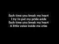 Download Lagu Nick Kamen - Each time you break my heart LYRICS ||Ohnonie (HQ)