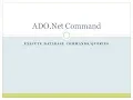 3 - Command Object in ADO Net