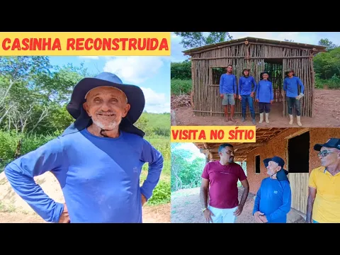 Download MP3 Casinha Reconstruinda Veja Como Ficou +Visita de Amigos que Acompanha Nosso Trabalho de Pernambuco