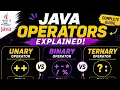 Java Operators Explained Unary vs Binary vs Ternary Operator in Java Complete Beginner Tutorial