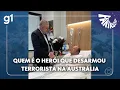 Lagu Fantástico: Quem é o herói que desarmou um dos terroristas no ataque que matou 15 pessoas em Sydney