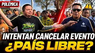 Intentan Cancelar Evento De YEIK En El Centro Histórico ¿No Somos Un País Libre? Cuestiona la Gente