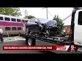 1 injured after SUV crashes into Commuter Rail train in Concord Mass