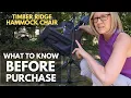 WHAT TO KNOW BEFORE You Purchase the Timber Ridge Hammock Chair