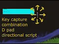 Javascript Animation HTML game D pad up and right key combination