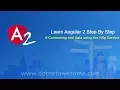 Consuming real data using the http service in angular 2