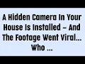 A Hidden Camera In Your House Is Installed And The Footage Went Viral Who