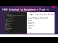 Datatypes and Constants in PHP PHP tutorial for Beginners Part 4