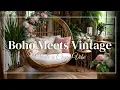 Boho Meets Vintage Eclectic Decor Ideas for a Cozy Home