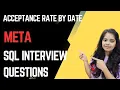 Meta SQL Interview Question Acceptance Rate by Date