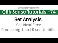 Qlik sense Tutorials - Qlik Sense Set Analysis