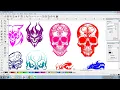 Skull and ghost flexisign 8 1 sticker free
