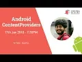 Live Webinar Android ContentProviders