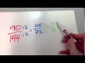 Tips for reducing fractions with large numbers
