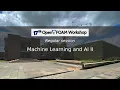 17th OpenFOAM Workshop Machine Learning and AI II