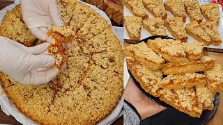 تحلية سريعة بمكونات كلها من بيتك والطعم روووعة باستا فلورا اقتصاديه 