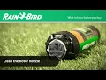 How to Clean the Nozzle on Rain Bird Rotor Sprinklers