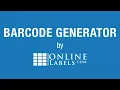 Barcode Generator in Maestro Label Designer
