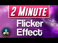 Davinci Resolve How to do Flicker Effect