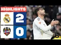 Lagu REAL MADRID 2 - 0 LEVANTE UD | RESUMEN LALIGA EA SPORTS