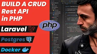 PHP CRUD Rest API using Laravel Composer Postgres Docker and Docker Compose