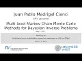 Juan P Madrigal Cianci - Multi-level Markov Chain Monte Carlo Methods for Bayesian Inverse Problems