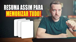 Como Fazer RESUMOS DE ALTA MEMORIZAÇÃO para Concursos Públicos