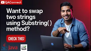 How to Swap Two Strings in Java Using substring - Simple Efficient Method