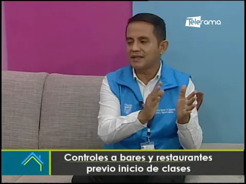 Controles a bares y restaurantes previo inicio de clases
