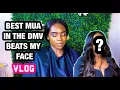 Getting my Makeup done by the BEST Makeup Artist in the DMV VLOG