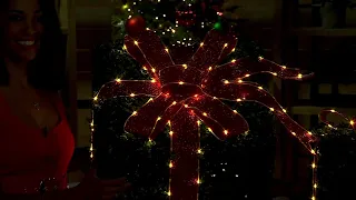 Kringle Express Oversized Lit Boxwood Presents on QVC