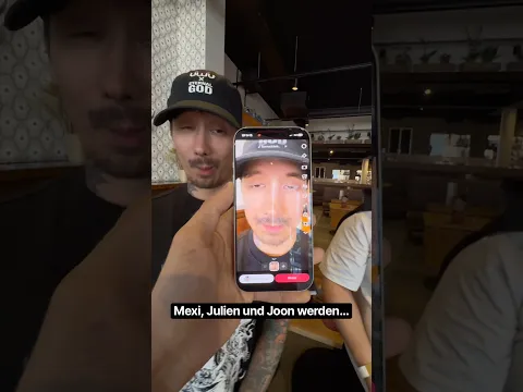 Mexi, Julien Bam und Joon werden hoch genommen von…